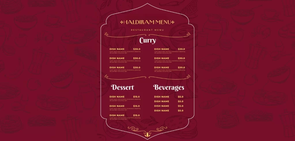 Haldiram Menu: Top 10 Must-Try Best Dishes & Prices for 2025! Haldiram Menu: Top 10 Must-Try Best Dishes & Prices for 2025!