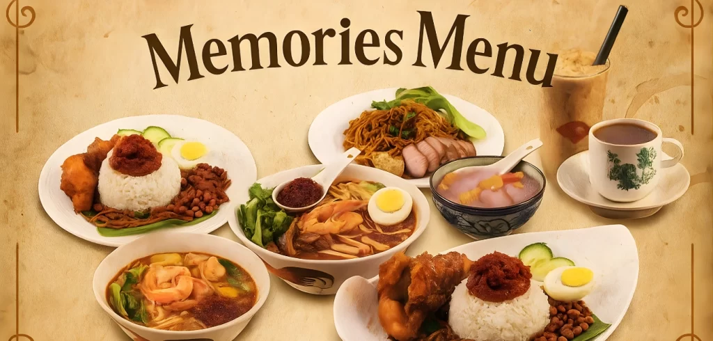 memories menu