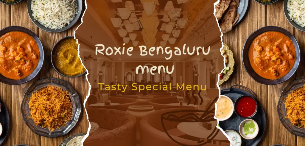 roxie bengaluru menu