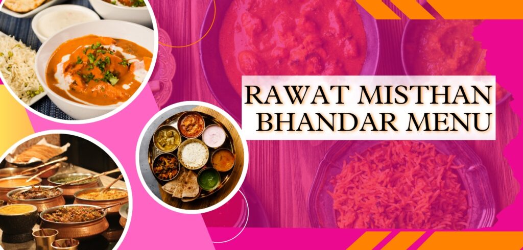 rawat misthan bhandar menu