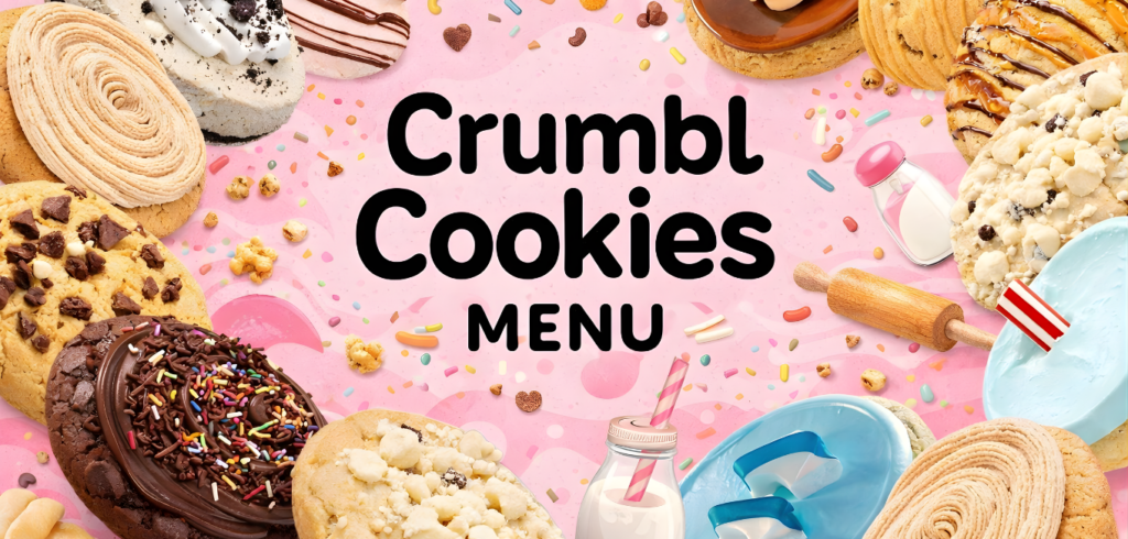 crumbl cookies menu