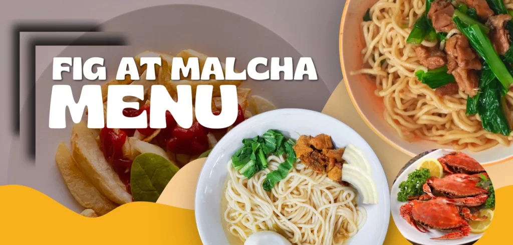 fig at malcha menu