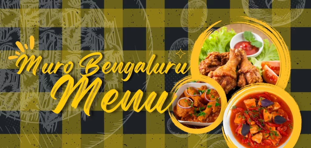 muro bengaluru menu