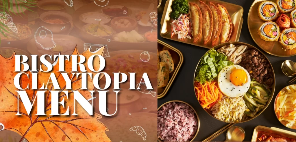 bistro claytopia menu