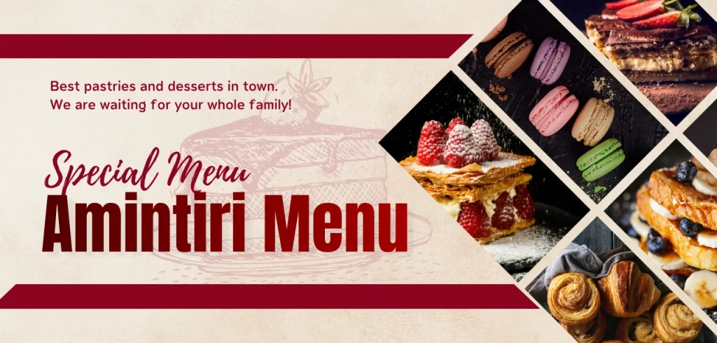 amintiri menu